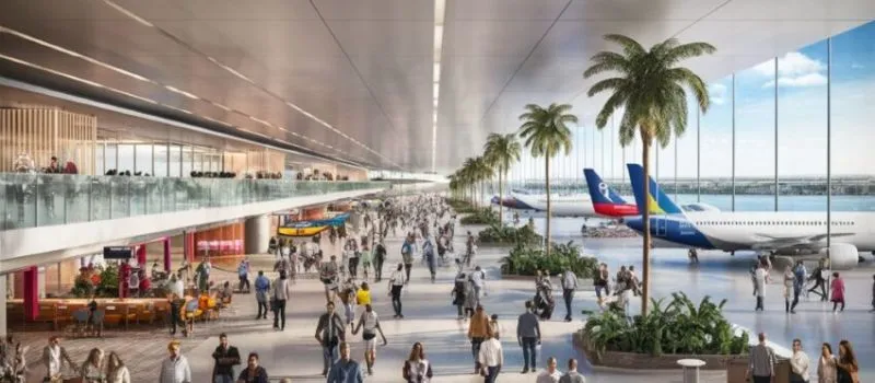Passenger Facilities at American Eagle (Envoy) MIA Terminal